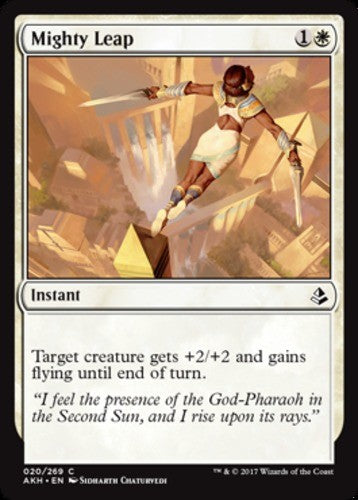 Mighty Leap - Amonkhet - English - NM - MTG
