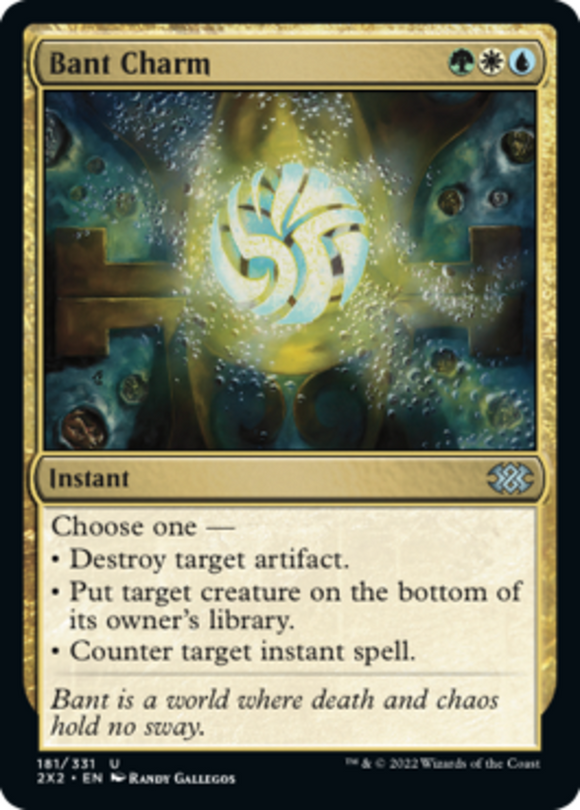 Bant Charm - Double Masters 2022 - English - NM - MTG