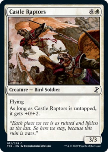 Castle Raptors - Time Spiral Remastered - English - NM - MTG
