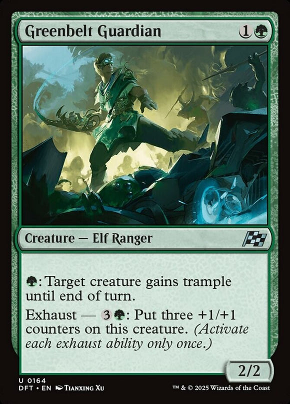 Greenbelt Guardian - Aetherdrift - English - NM - MTG