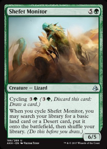 Shefet Monitor - Amonkhet - English - NM - MTG