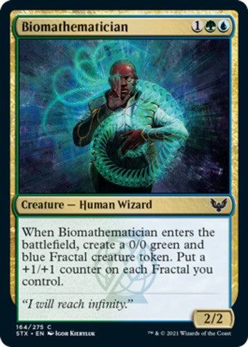 Biomathematician - Strixhaven: School of Mages - English - NM - MTG