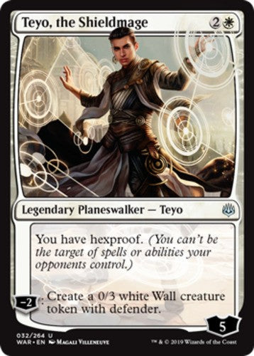 Teyo, the Shieldmage - War Of The Spark - English - NM - MTG