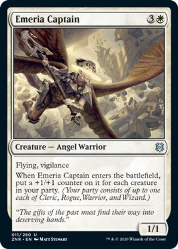 Emeria Captain - Zendikar Rising - English - NM - MTG