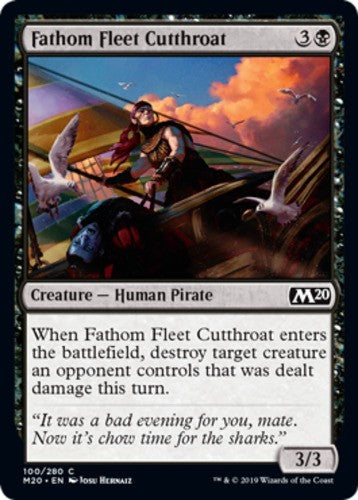 Fathom Fleet Cutthroat - Core Set 2020 (M20) - English - NM - MTG