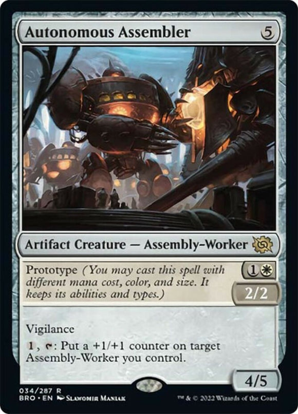 Autonomous Assembler - The Brothers' War - English - NM - MTG