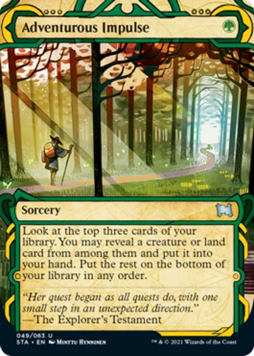 Adventurous Impulse - Strixhaven: Mystical Archives - English - NM - MTG