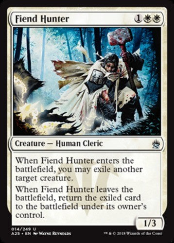 Fiend Hunter - Masters 25 - English - NM - MTG