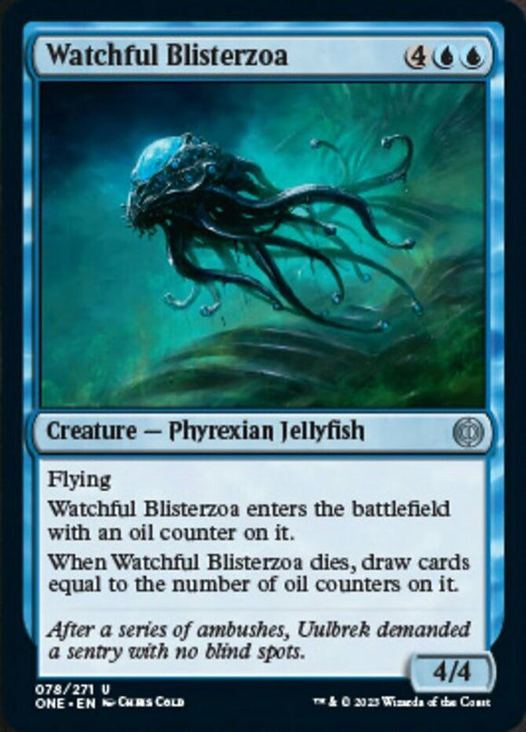 Watchful Blisterzoa - Phyrexia: All Will Be One - English - NM - MTG