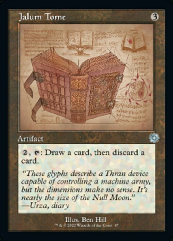 Jalum Tome - Retro Schematic - The Brothers' War - English - NM - MTG