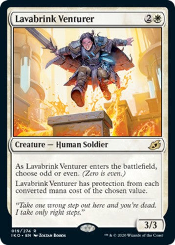 Lavabrink Venturer - Ikoria: Lair of Behemoths - English - NM - MTG