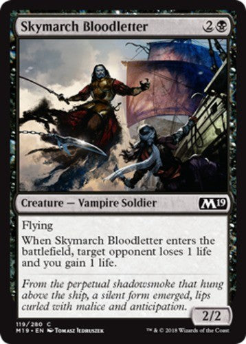 Skymarch Bloodletter - Core Set 2019 (M19) - English - NM - MTG