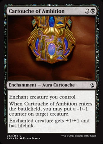 Cartouche of Ambition - Amonkhet - English - NM - MTG