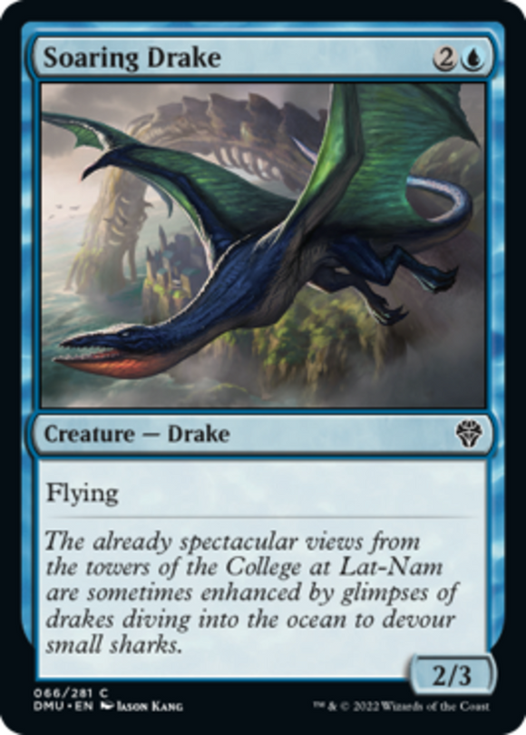 Soaring Drake - Dominaria United - English - NM - MTG