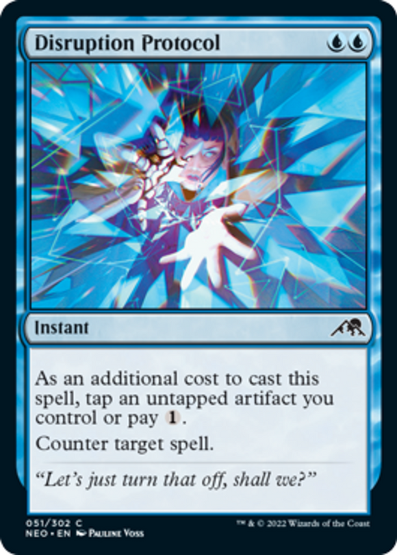 Disruption Protocol - Kamigawa: Neon Dynasty - English - NM - MTG