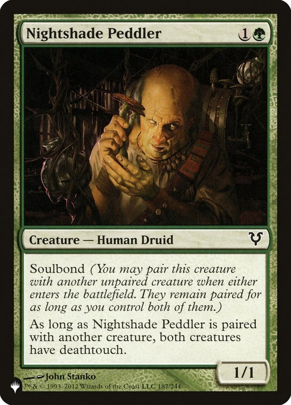 Nightshade Peddler - The List - The List - English - NM - MTG