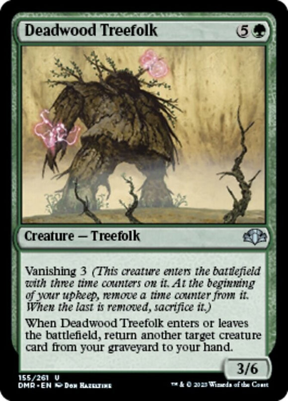 Deadwood Treefolk - Dominaria Remastered - English - NM - MTG