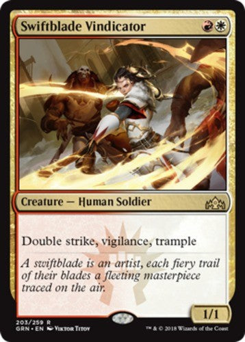 Swiftblade Vindicator - Guilds of Ravnica - English - NM - MTG