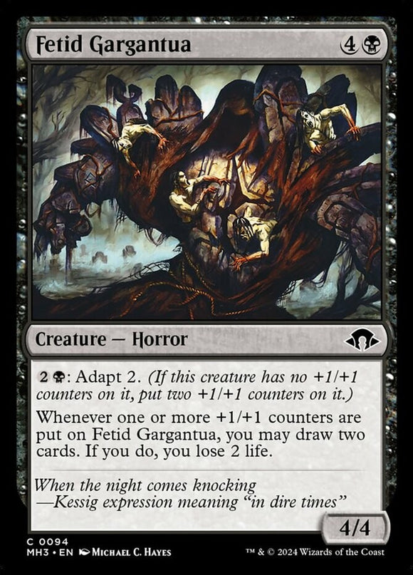 Fetid Gargantua - Modern Horizons 3 - English - NM - MTG