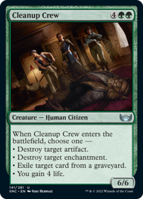 Cleanup Crew - Streets of New Capenna - English - NM - MTG