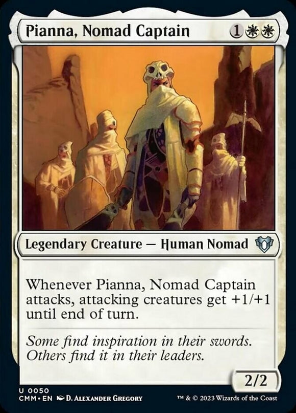 Pianna, Nomad Captain - Commander Masters - English - NM - MTG
