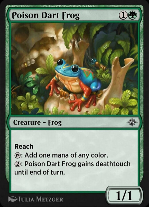 Poison Dart Frog - Lost Caverns of Ixalan - English - NM - MTG
