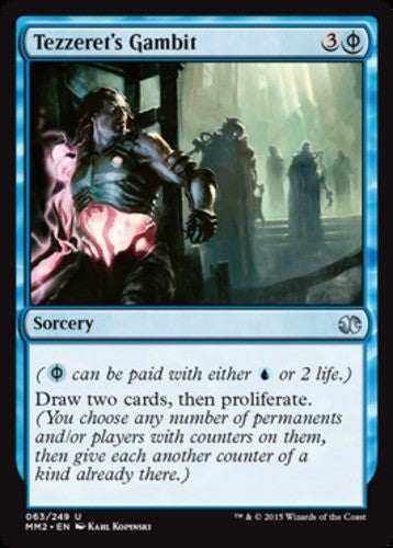 Tezzeret's Gambit - Modern Masters 2015 - English - NM - MTG