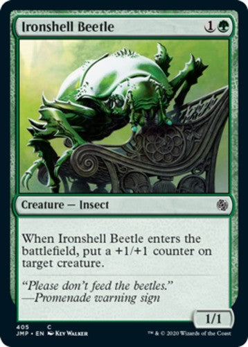 Ironshell Beetle - Jumpstart - English - NM - MTG
