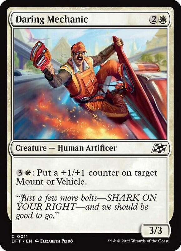 Daring Mechanic - Aetherdrift - English - NM - MTG