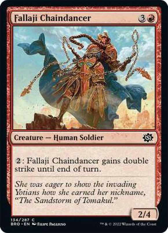 Fallaji Chaindancer - The Brothers' War - English - NM - MTG