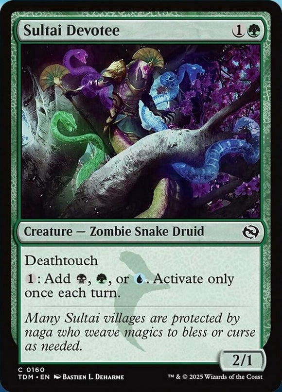 Sultai Devotee - Tarkir: Dragonstorm - English - NM - MTG