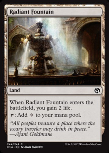 Radiant Fountain - Iconic Masters - English - NM - MTG