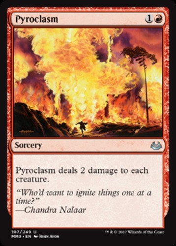 Pyroclasm - Modern Masters 2017 - English - NM - MTG
