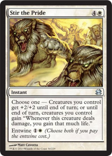 Stir the Pride - Modern Masters 2013 - English - NM - MTG