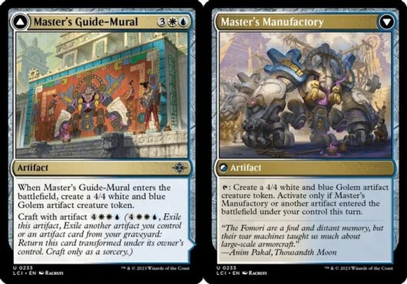 Master's Guide-Mural // Master's Manufactory - Lost Caverns of Ixalan - English