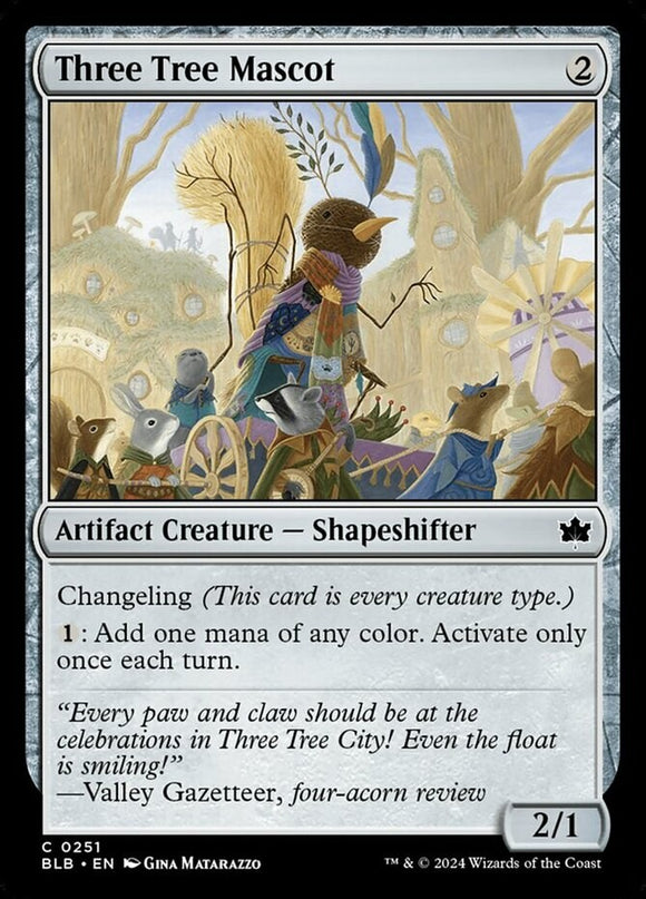 Three Tree Mascot - Bloomburrow - English - NM - MTG