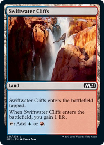 Swiftwater Cliffs - Core Set 2021 (M21) - English - NM - MTG
