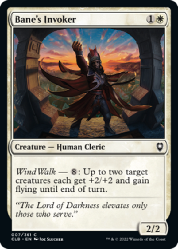 Bane's Invoker - Battle for Baldur's Gate - English - NM - MTG