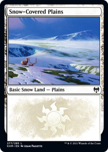 Snow-Covered Plains (277) - Kaldheim - English - NM - MTG