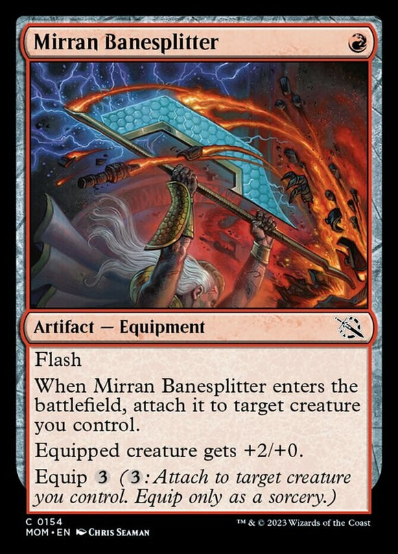 Mirran Banesplitter - March of the Machines - English - NM - MTG