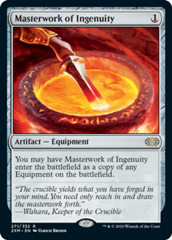 Masterwork of Ingenuity - Double Masters - English - NM - MTG