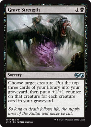 Grave Strength - Ultimate Masters - English - NM - MTG
