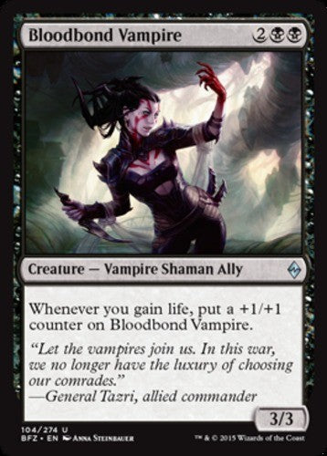 Bloodbond Vampire - Battle for Zendikar - English - NM - MTG