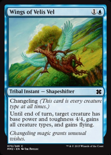 Wings of Velis Vel - Modern Masters 2015 - English - NM - MTG