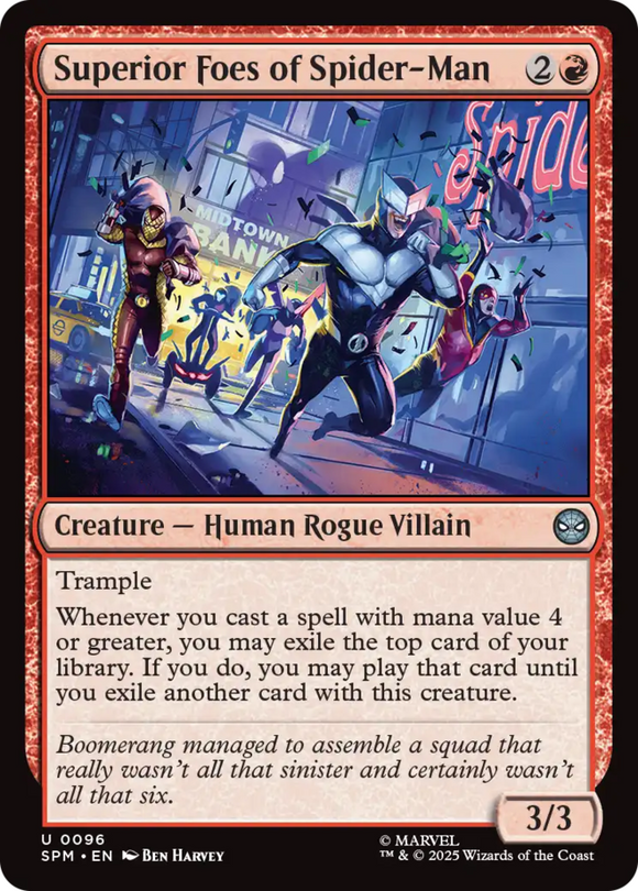 Superior Foes of Spider-Man - Marvel's Spider-Man - English - NM - MTG