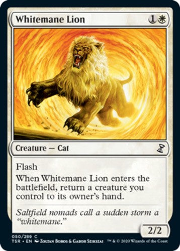 Whitemane Lion - Time Spiral Remastered - English - NM - MTG