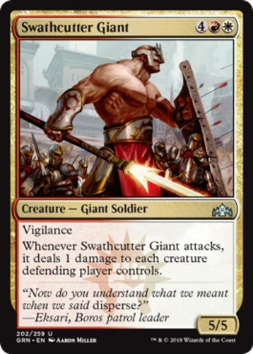 Swathcutter Giant - Guilds of Ravnica - English - NM - MTG