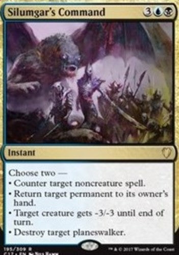 Silumgar's Command - Commander 2017 - English - NM - MTG