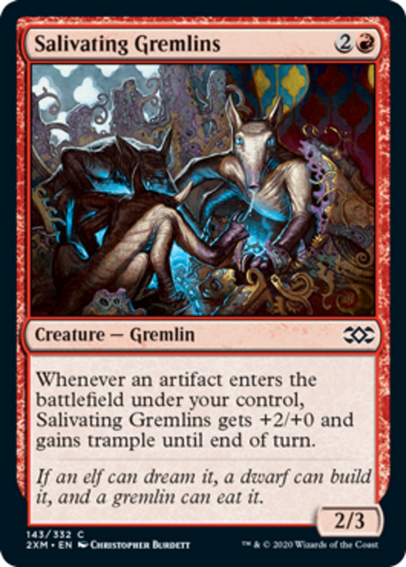 Salivating Gremlins - Double Masters - English - NM - MTG