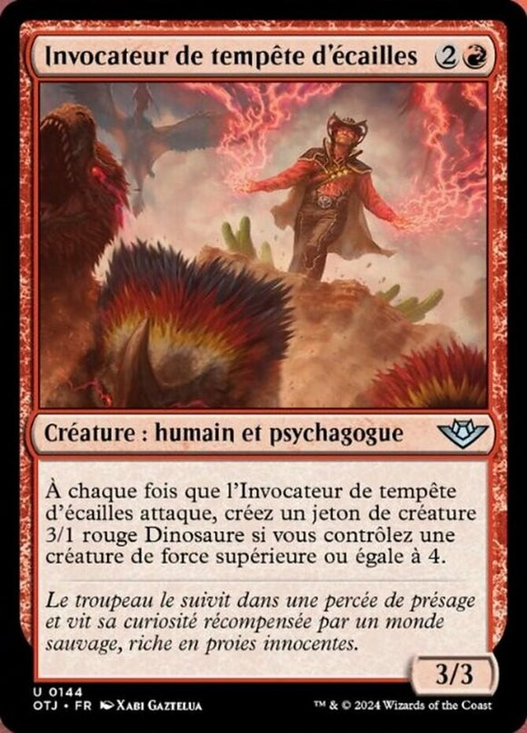 Scalestorm Summoner - Outlaws of Thunder Junction - English - NM - MTG